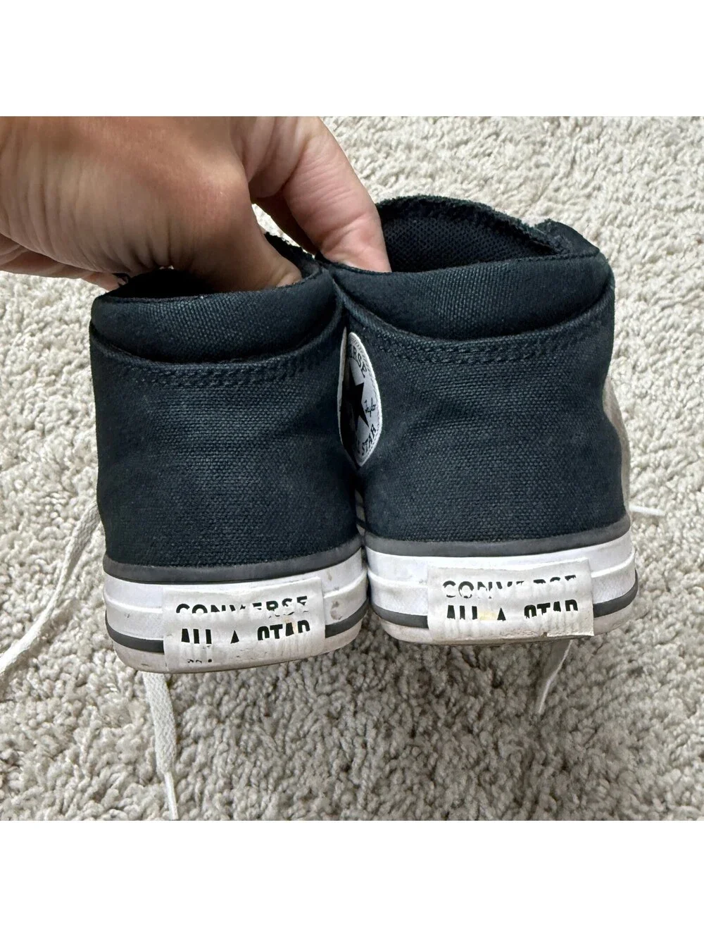 Converse Chuck Taylor All Star Black Sneakers Size 2Y / 3.5 EUR